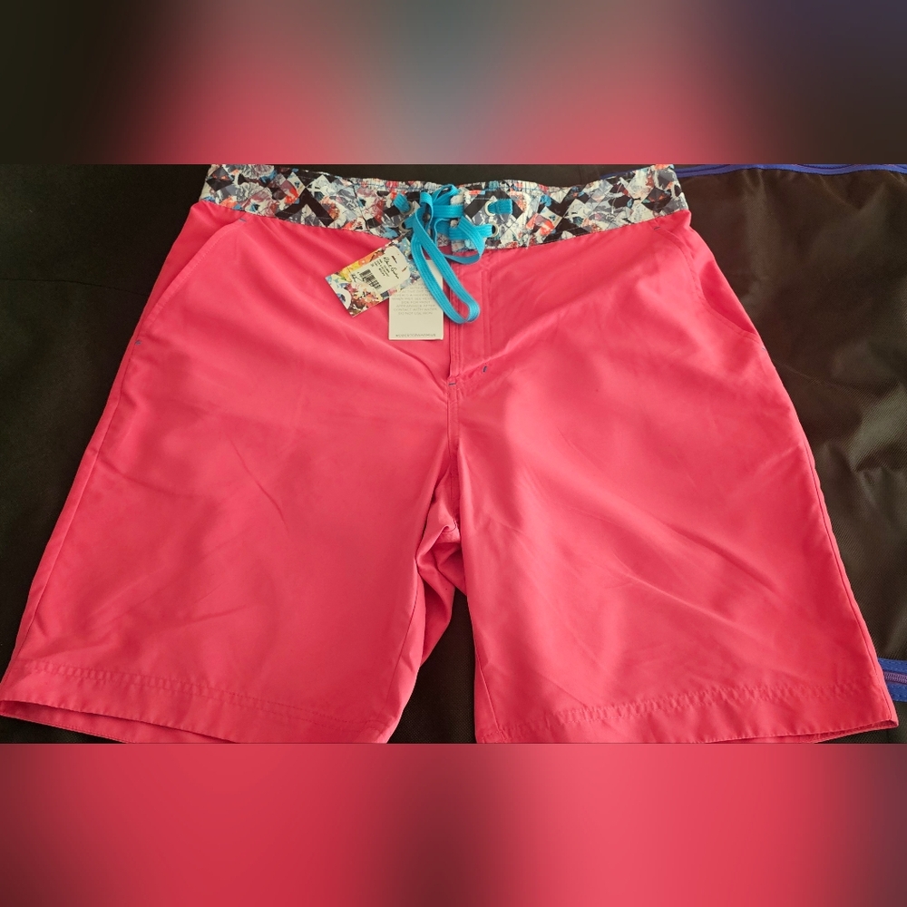 ROBERT GRAHAM Men's  Swim Board Short Size 38 New With Tags.